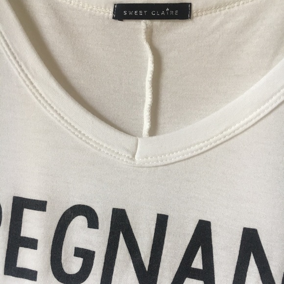 Pregnant Hair Don’t Care Shirt - Picture 5 of 8